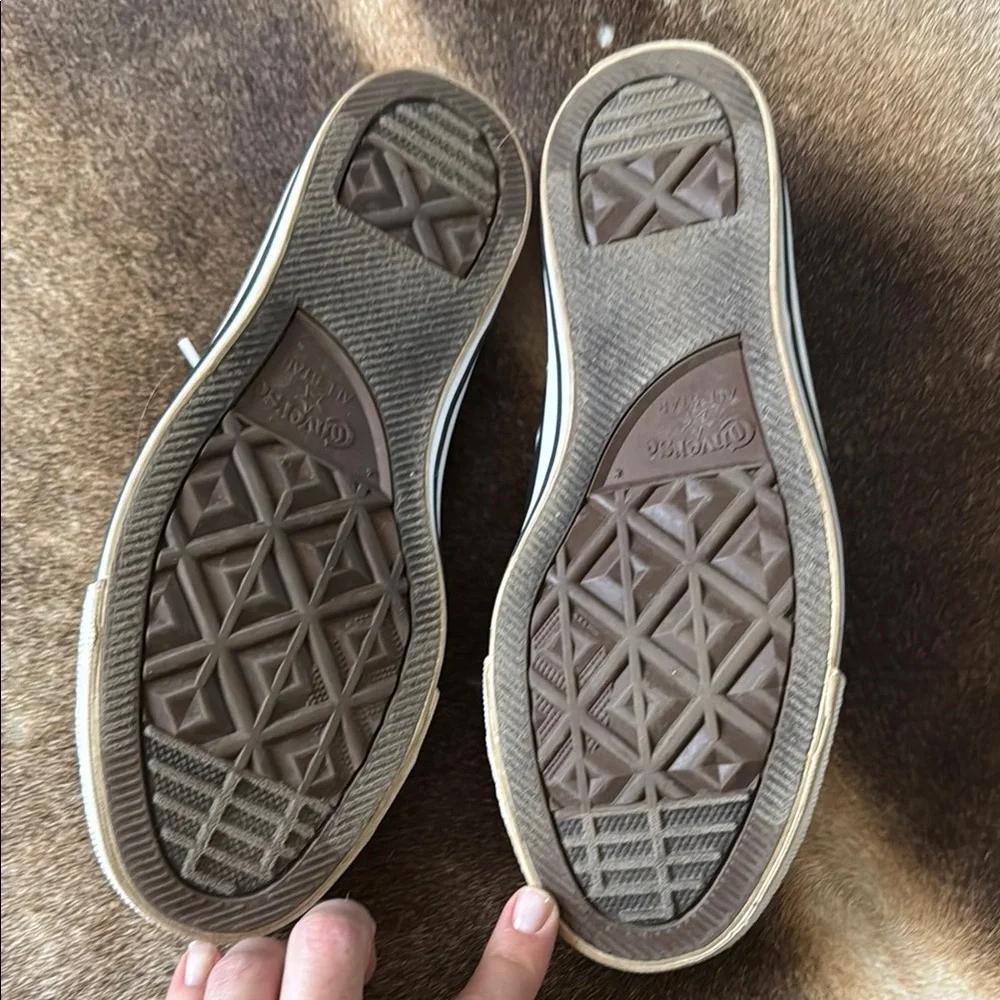 Converse Women’s Black Sneakers - Picture 3 of 5